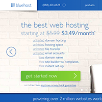 Best Hosting For WordPress - BlueHost Professional Hosting