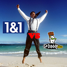 1and1 VS GoDaddy – Are They Both Reliable Web Hosts?