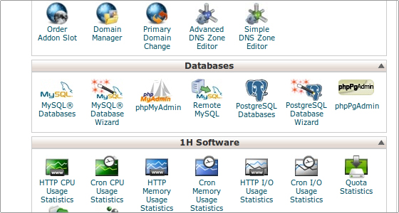 Create a MySQL Database and User Step 1