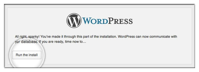 Finish WordPress Manual Installation Step 3