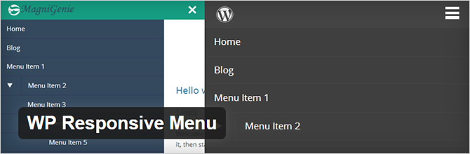 Top 10 WordPress Menu Plugins - Responsive Menu