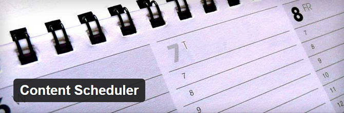 WordPress Scheduling Plugins - Content Scheduler