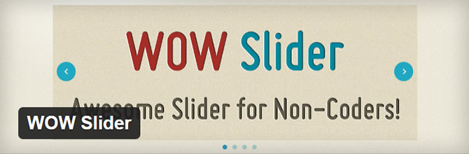 WordPress Slider Plugin - WOW