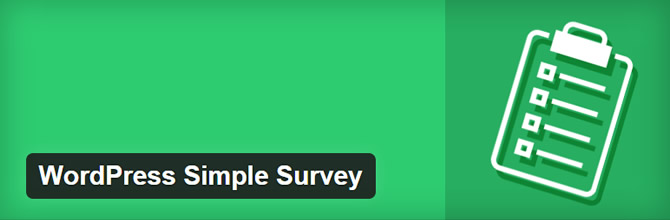 Best WordPress Survey Plugins - WordPress Simple Survey