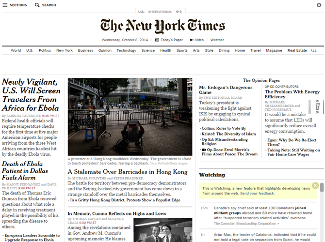 nytimes twitter
