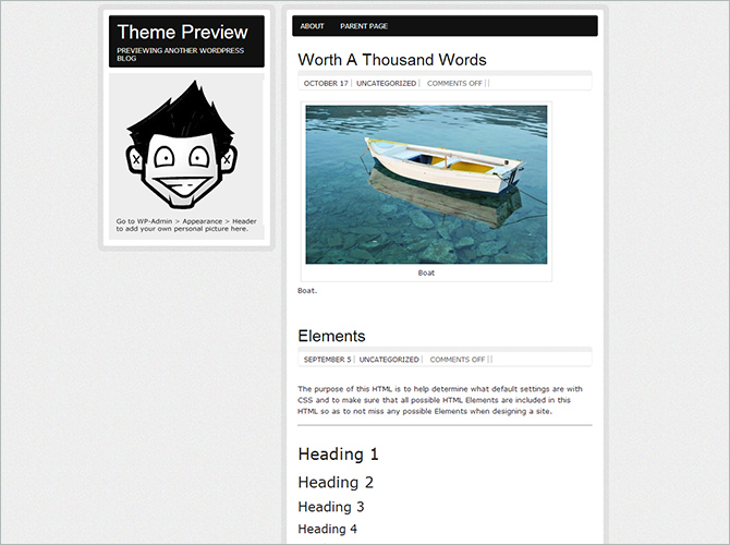 WordPress Theme