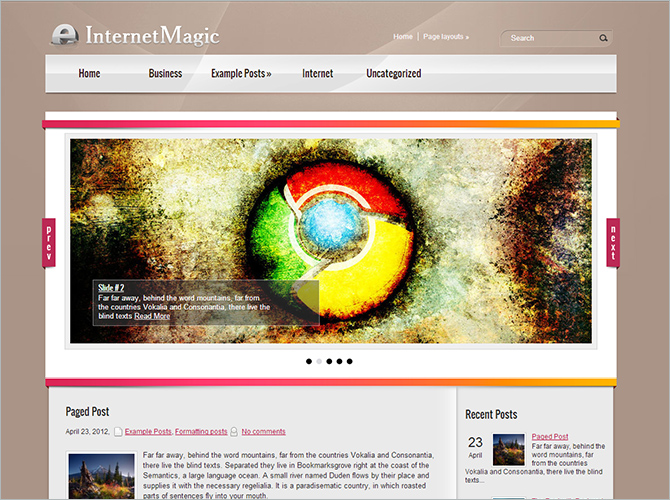 Best WordPress Technology Themes - internetmagic