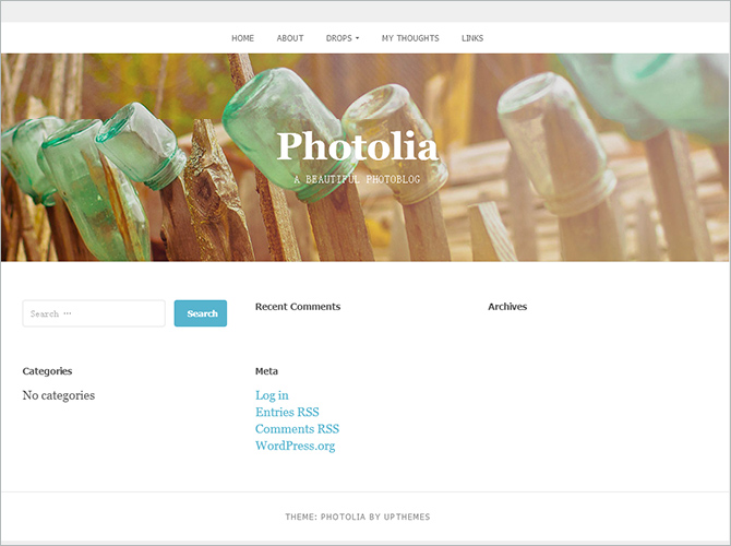 WordPress CMS Themes - photolia