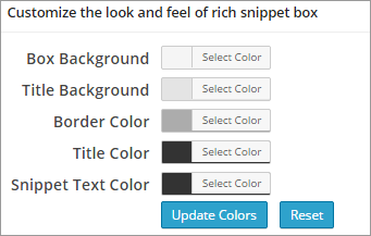 all in one schema rich snippets - customization